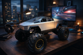 Cyber Truck Style RC Car 1:8 Scale – 2.4GHz Off-Road Monster Truck