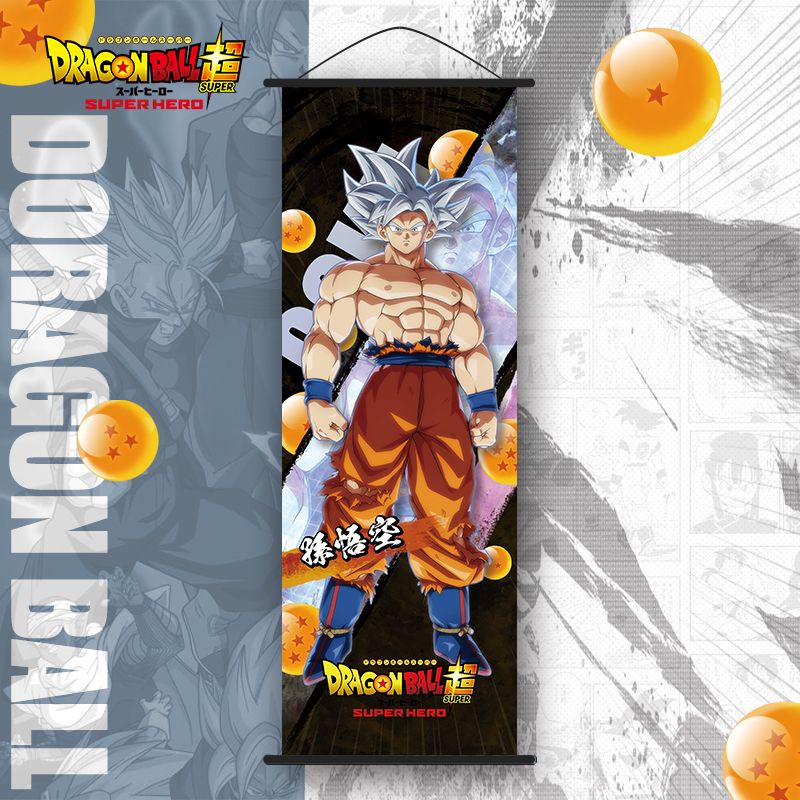 Goku Ultra Instinct Anime Fabric Poster