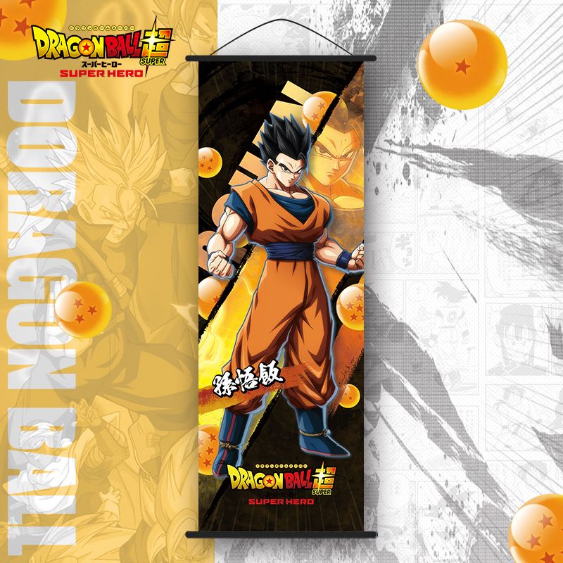Goku Anime Fabric Poster
