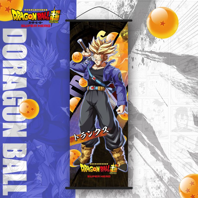 Trunks SSJ2 Anime Fabric Poster