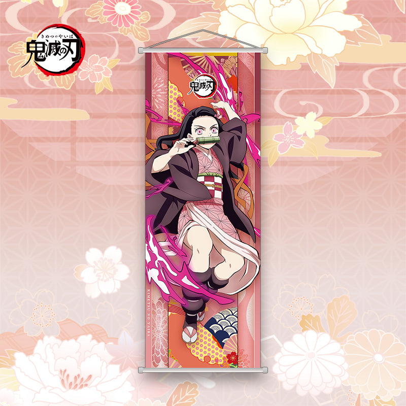 Nezuko Kamado Anime Fabric Poster