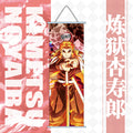 Kyojuro Rengoku Anime Fabric Poster