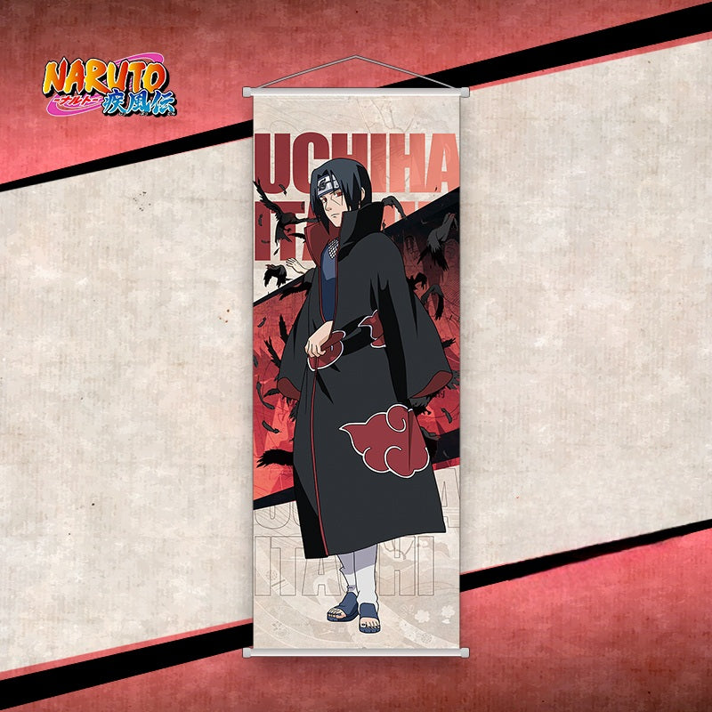 Itachi Uchiha Anime Fabric Poster