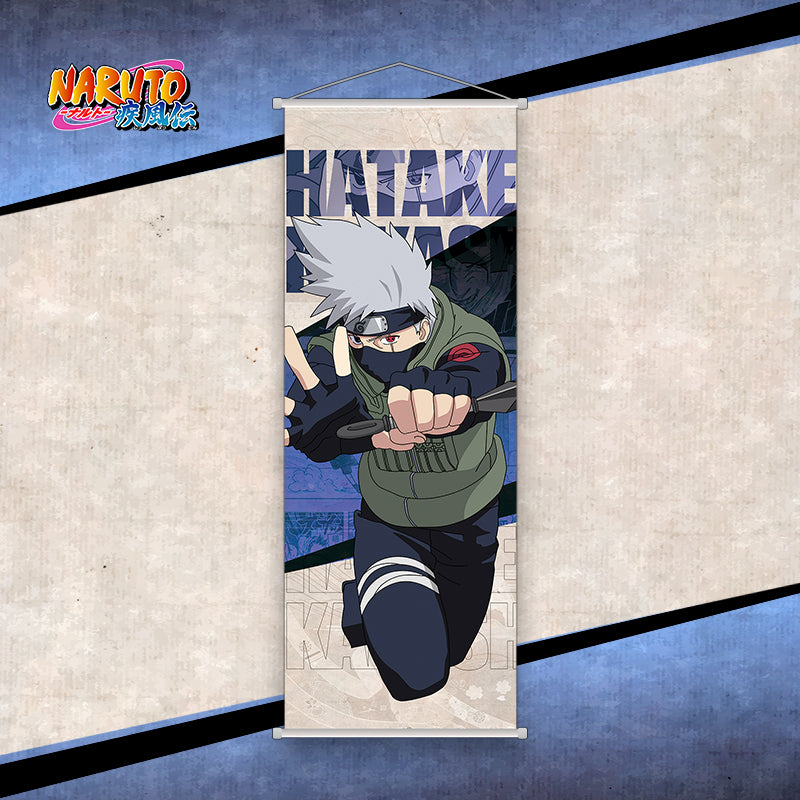 Kakashi Hatake Anime Fabric Poster