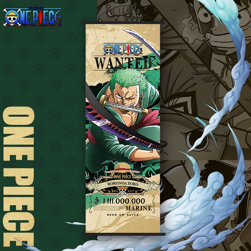 Roronoa Zoro Anime Fabric Poster
