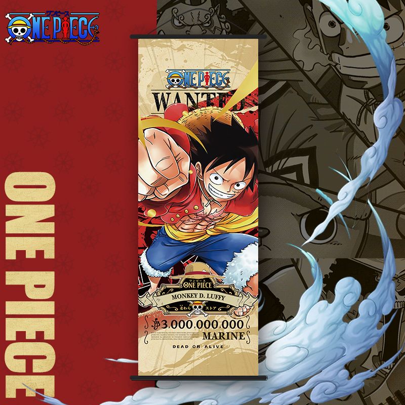 Monkey D. Luffy Anime Fabric Poster