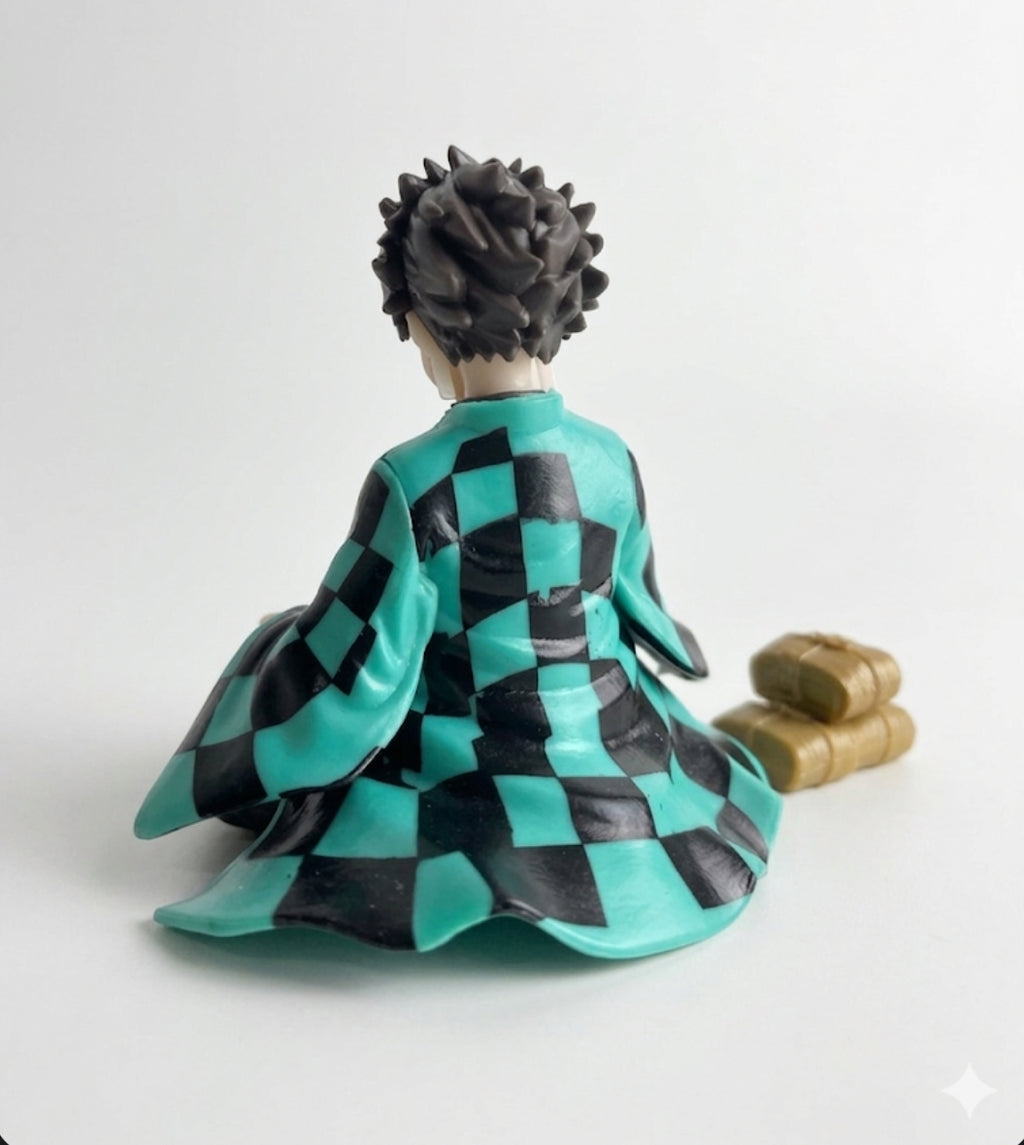 Tanjiro Kamado Mini Sitting Action Figure