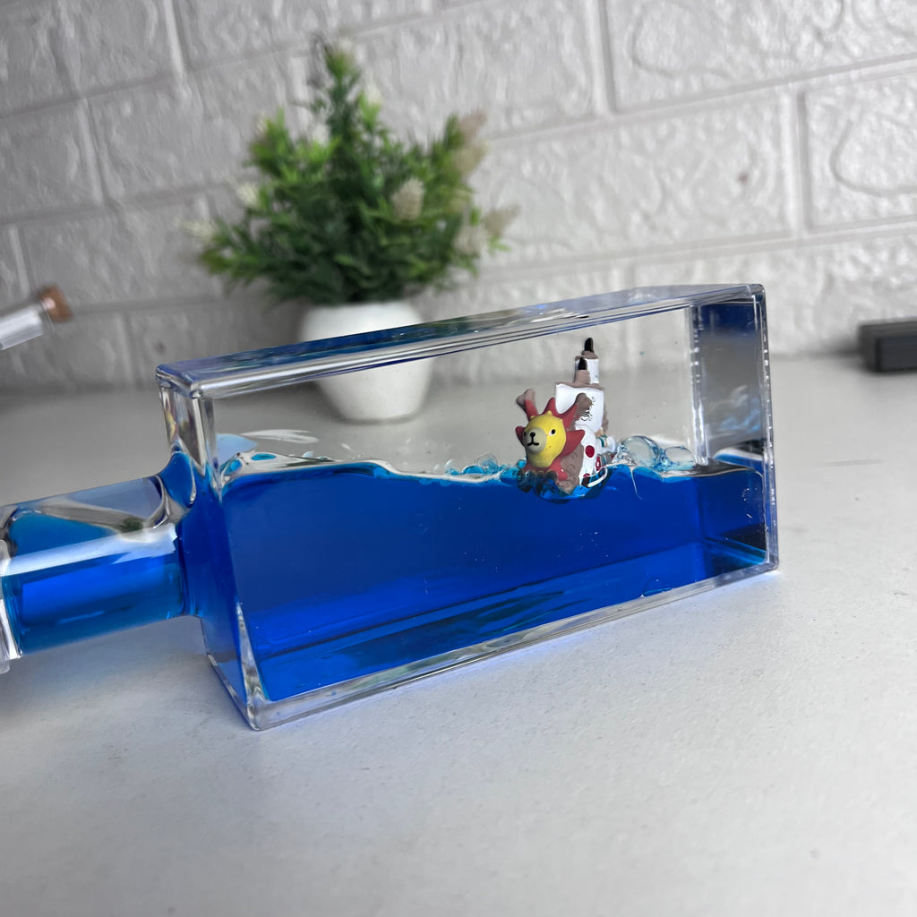 Going Merry Ship in  Rectangle Bottle