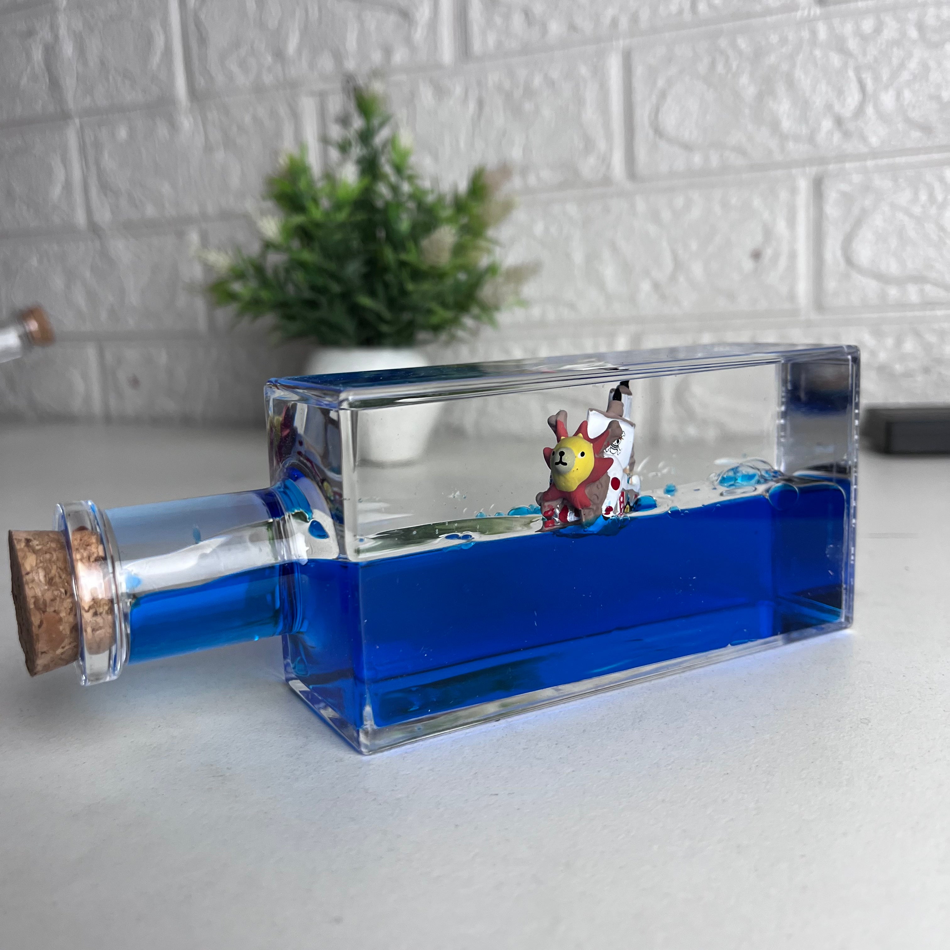 Going Merry Ship in  Rectangle Bottle