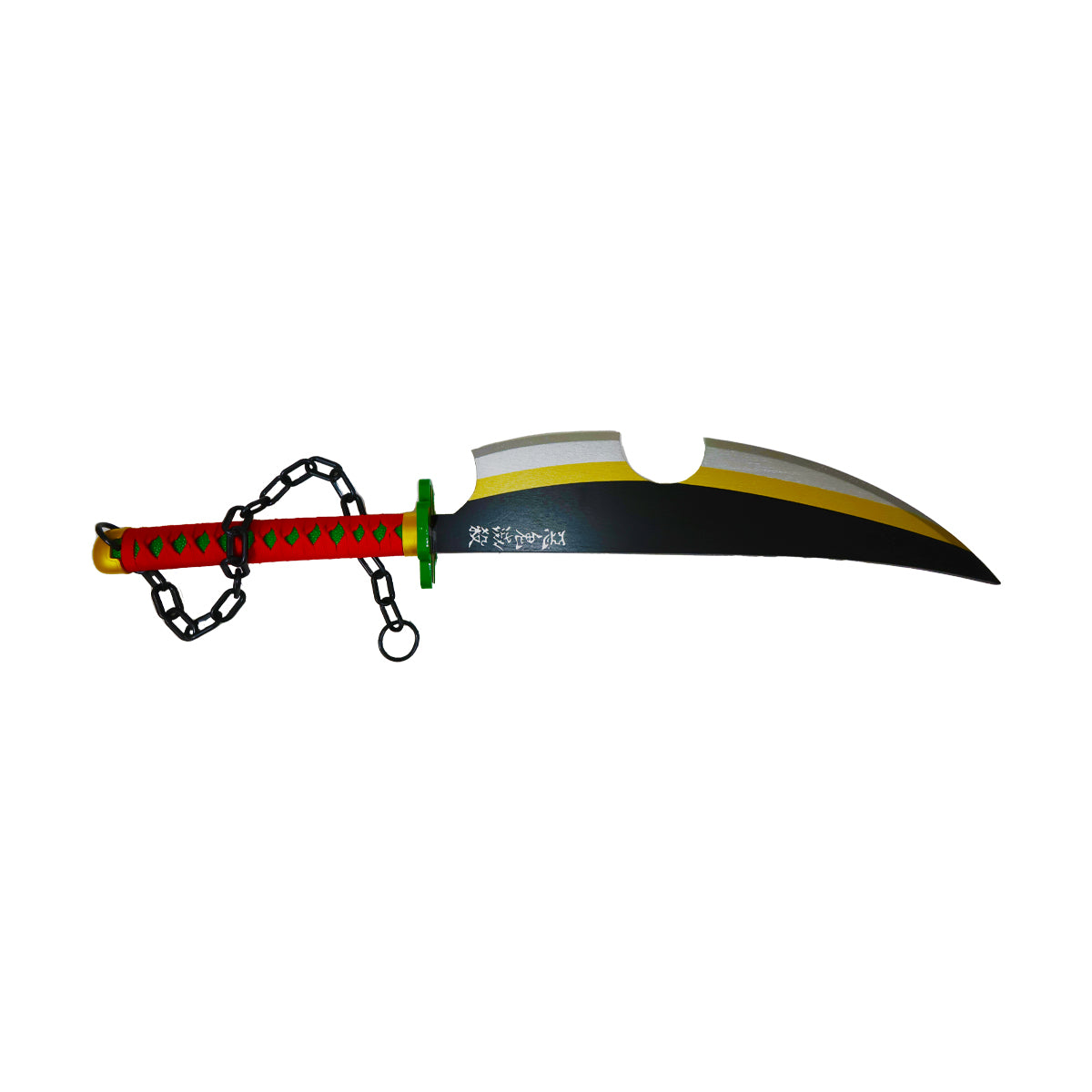 Uzui Tengen v1 Wooden Nichirin Katana.