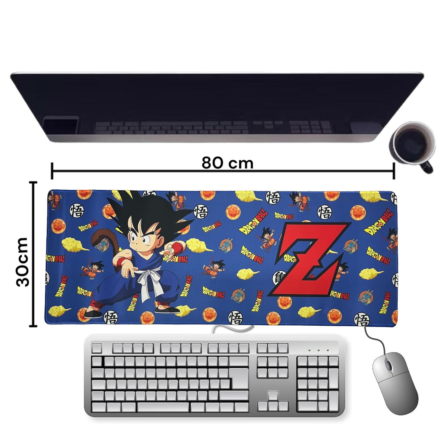 Dragon Ball Zee Theme Desk Mats