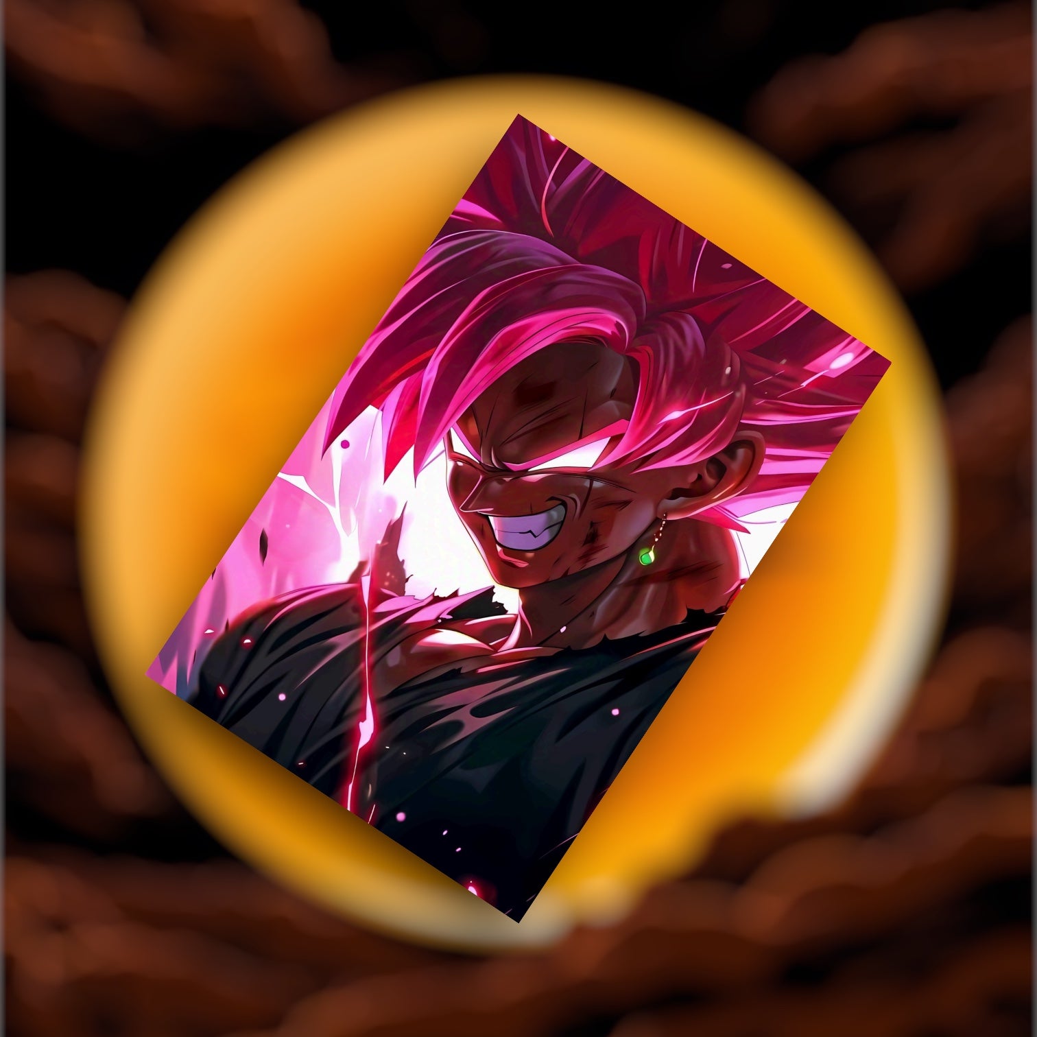 The Black Goku Poster