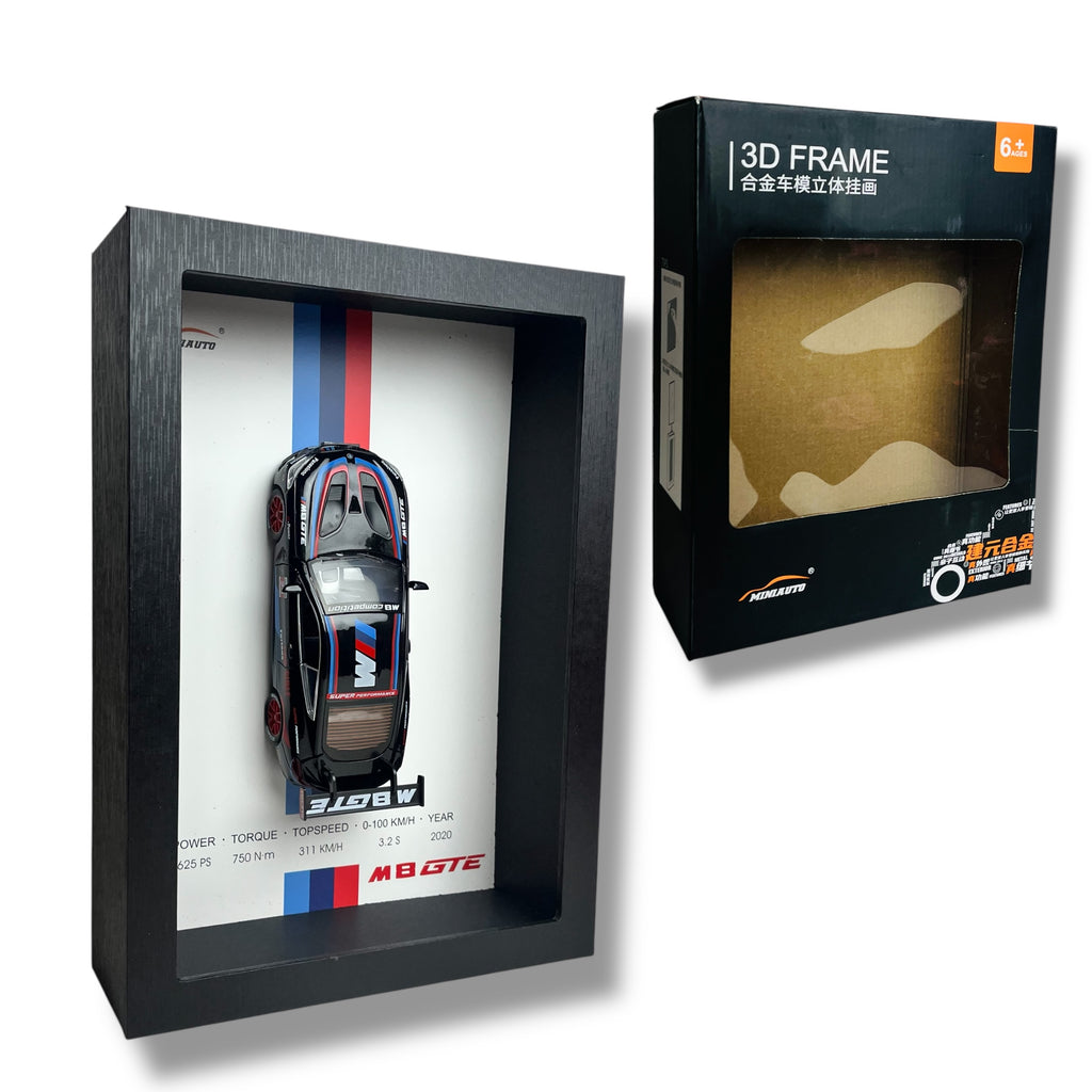 BMW M8 GTE 3D Car Frame