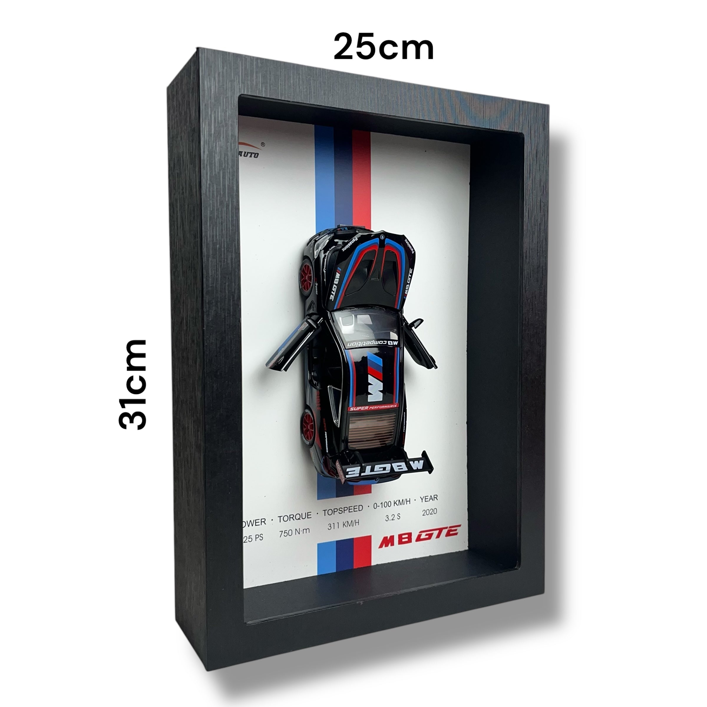 BMW M8 GTE 3D Car Frame