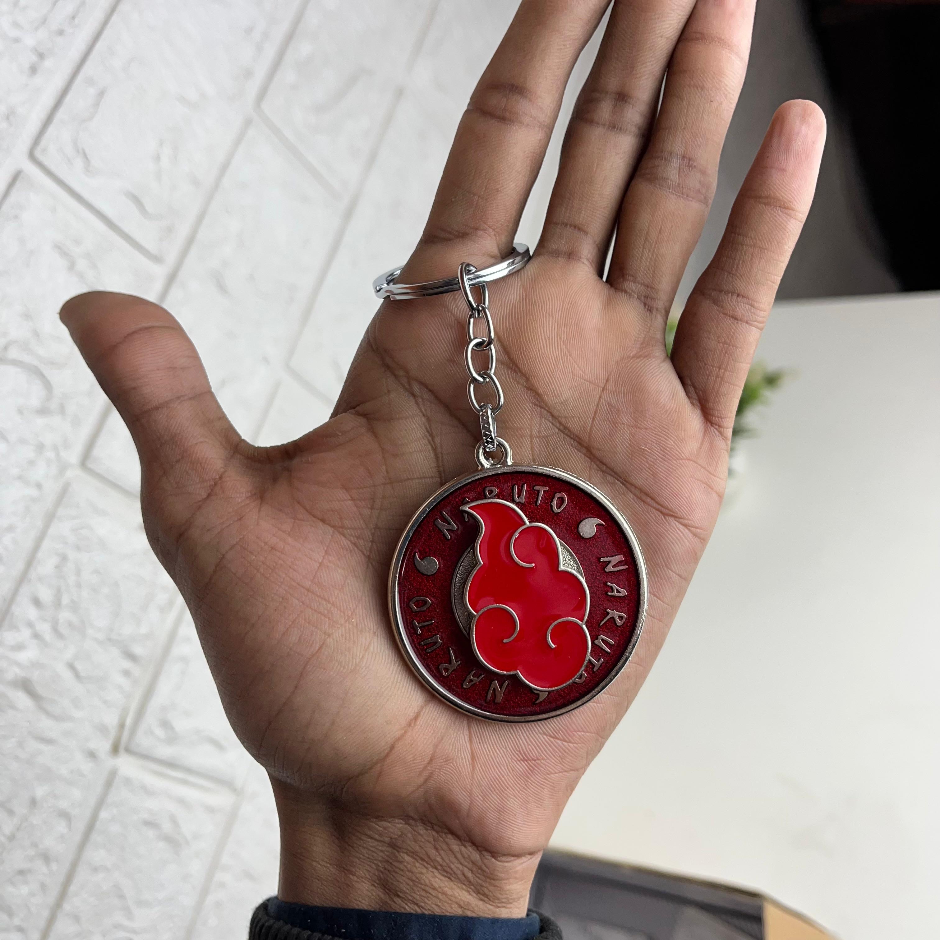 Akatsuki Cloud Round Keychain