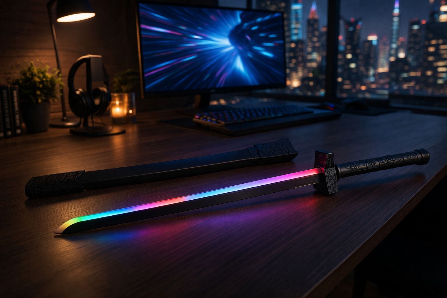 Neon Edge LED Katana Sword