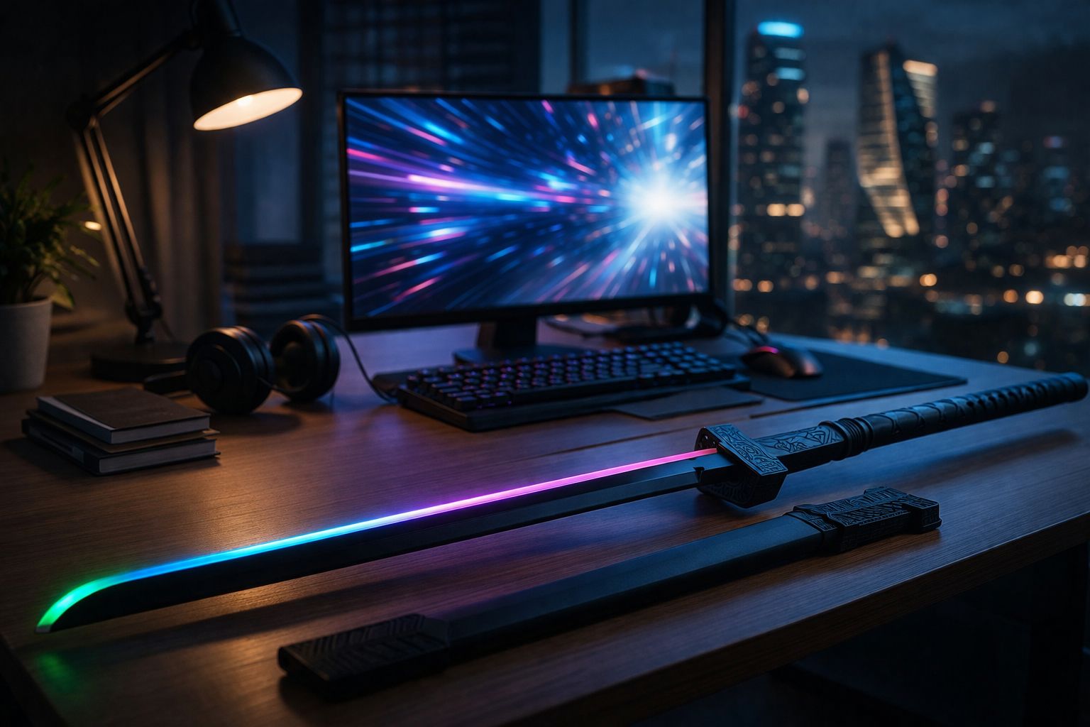 Neon Edge LED Katana Sword