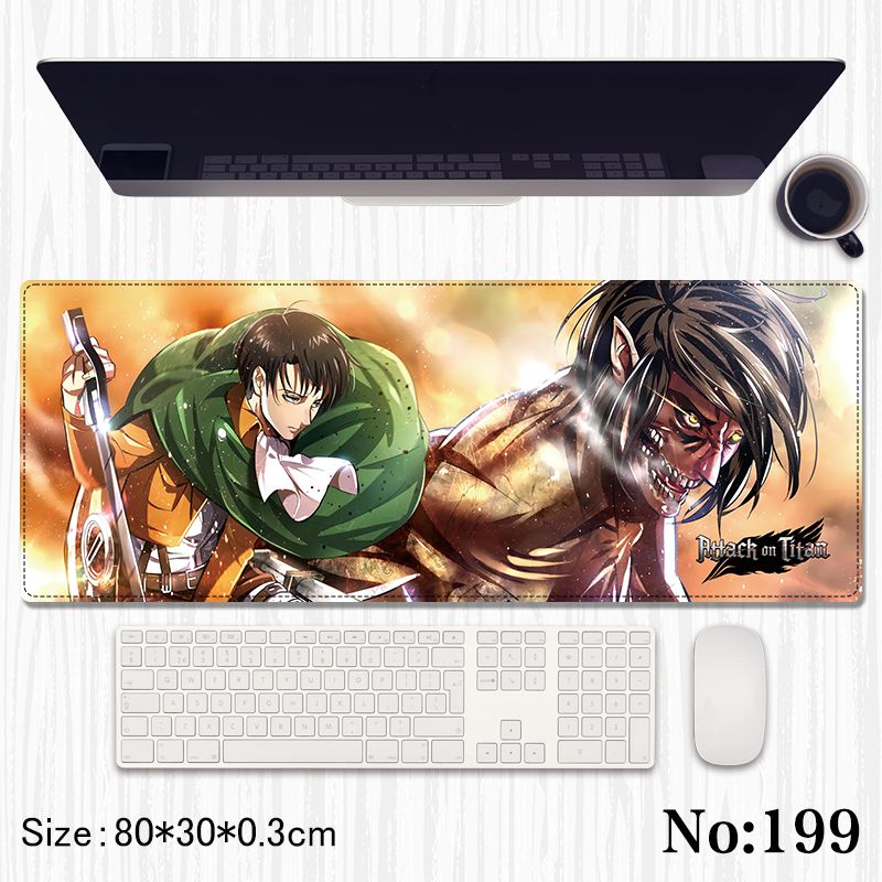 Attack on Titan Levi Strike Desk Mat