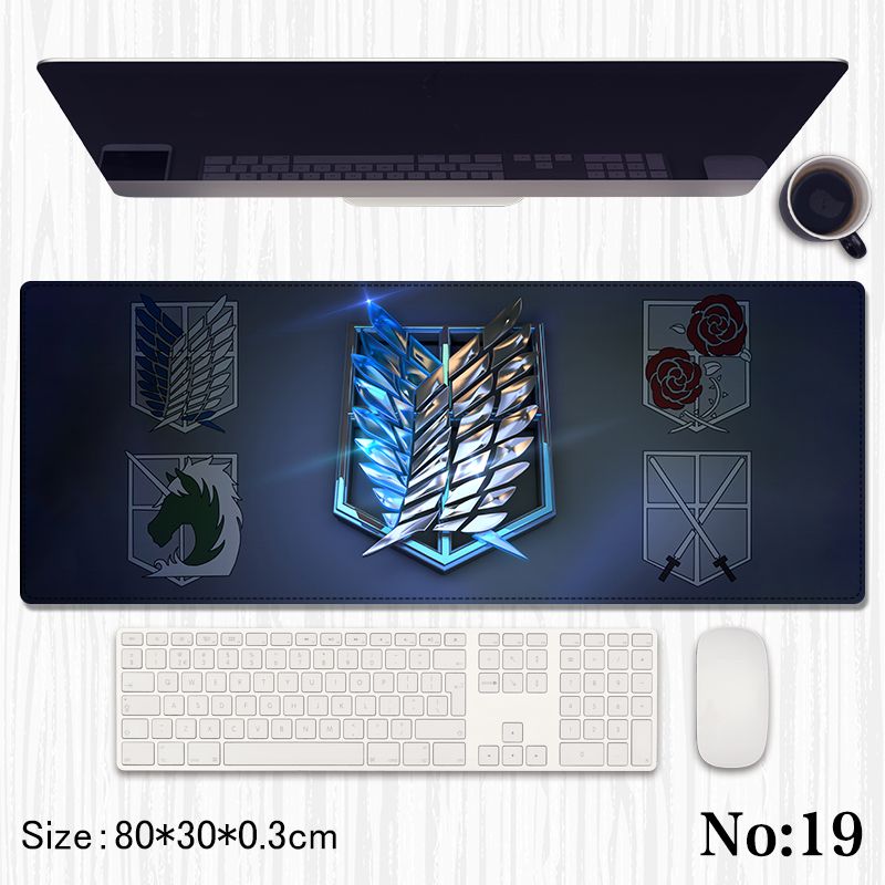 Attack on Titan Logo Desk Mat