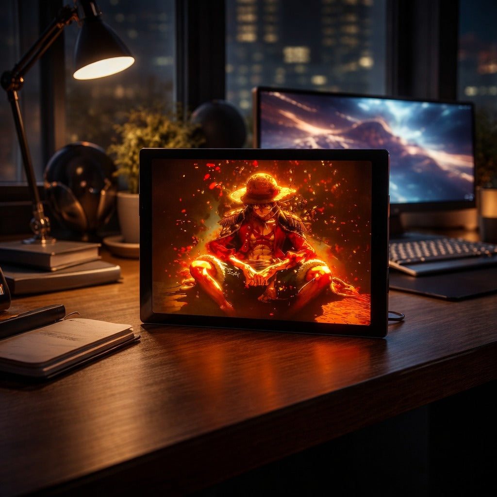Monkey D Luffy Anime LED Light Frame