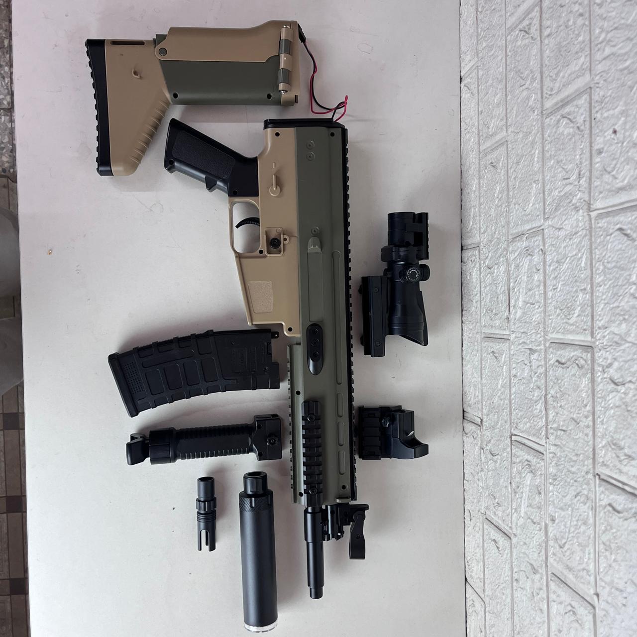 SCAR-L Realistic Gel Blaster Gun