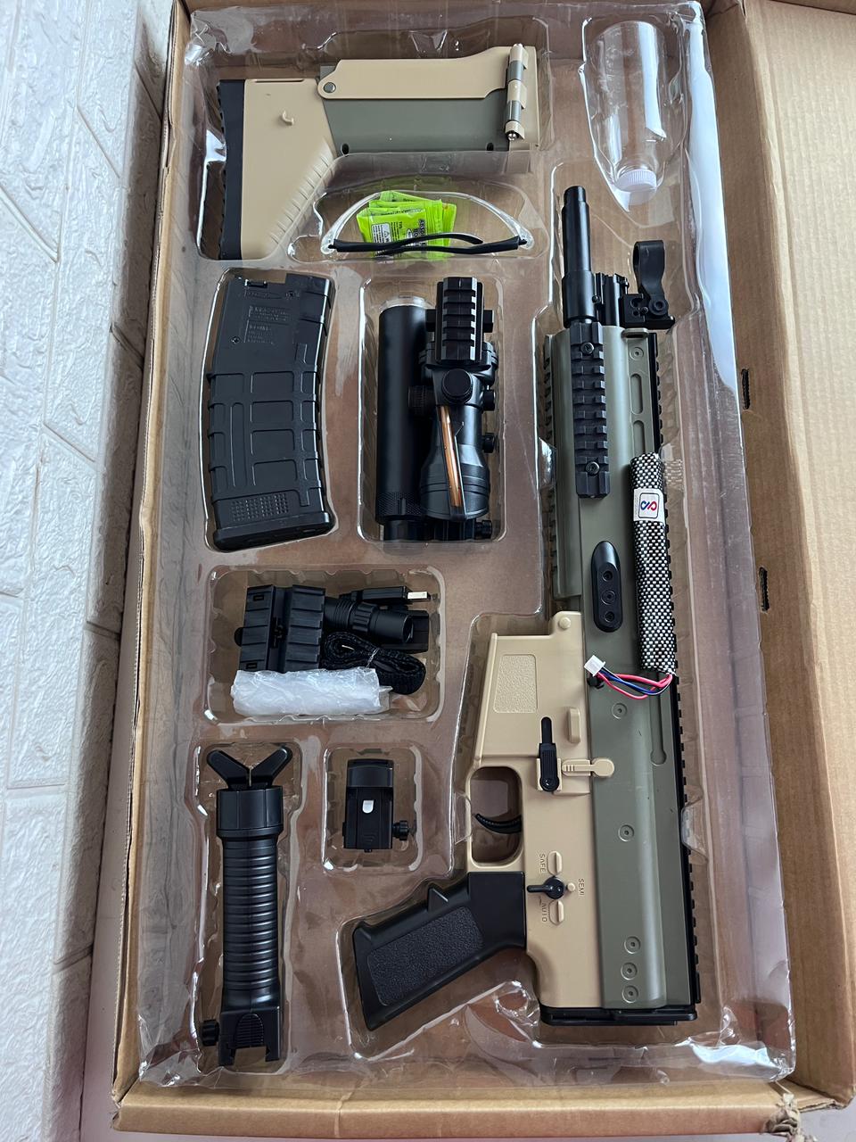 SCAR-L Realistic Gel Blaster Gun