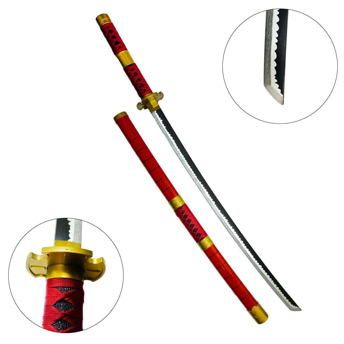 Zoro’s Sandai Kitetsu Wooden Katana