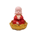 Meditating Monk Solar Bobble Head