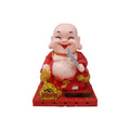 Laughing Buddha Solar Bobble Head