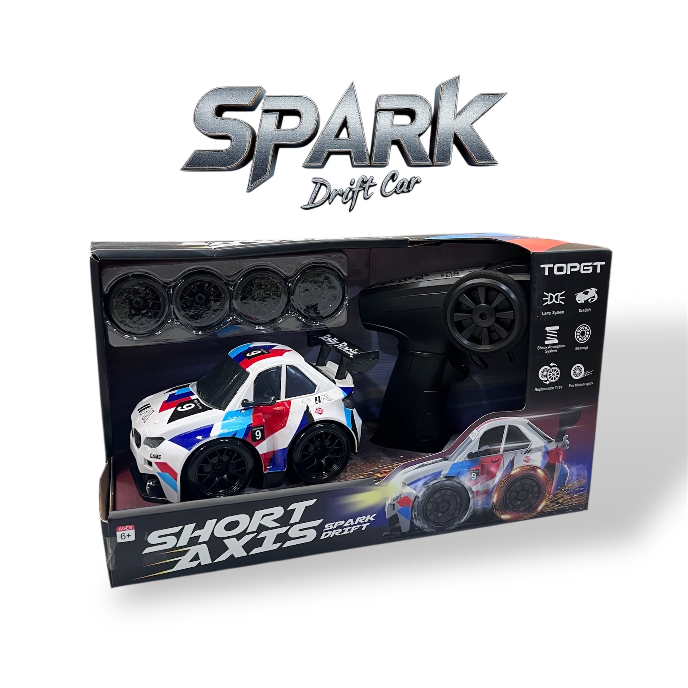 Spark Drift Car – Short Axis RC Drift Car